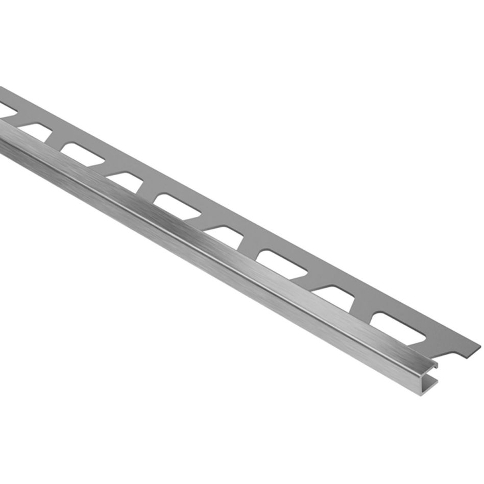 Schlüter-QUADEC EB Abschlussprofil Edelstahl gebürstet , 10 mm, 2,5 m