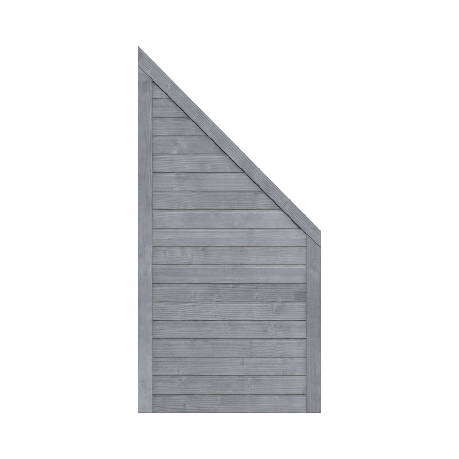Panneau brise-vue bois, TraumGarten NEO gris, raccordement günstig