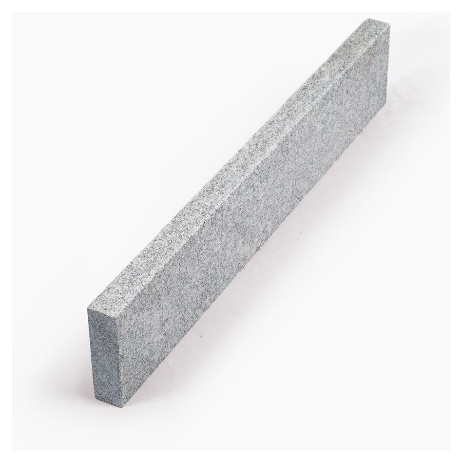 Seltra Natursteine Rasenkanten multi BRAVO EXACTA ECO Granit edelgrau, 5x18x100 cm