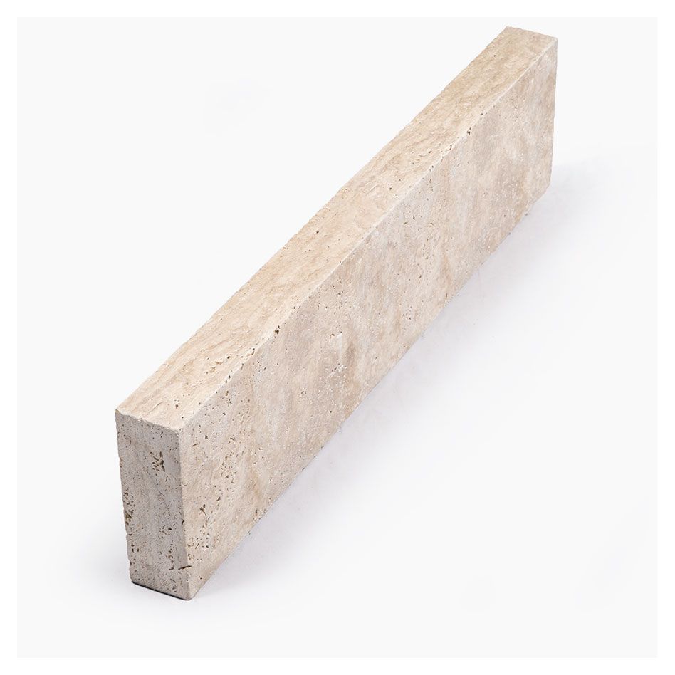 Seltra Natursteine Rasenkanten VANILLA ROMANA Travertin cerme-beige günstig