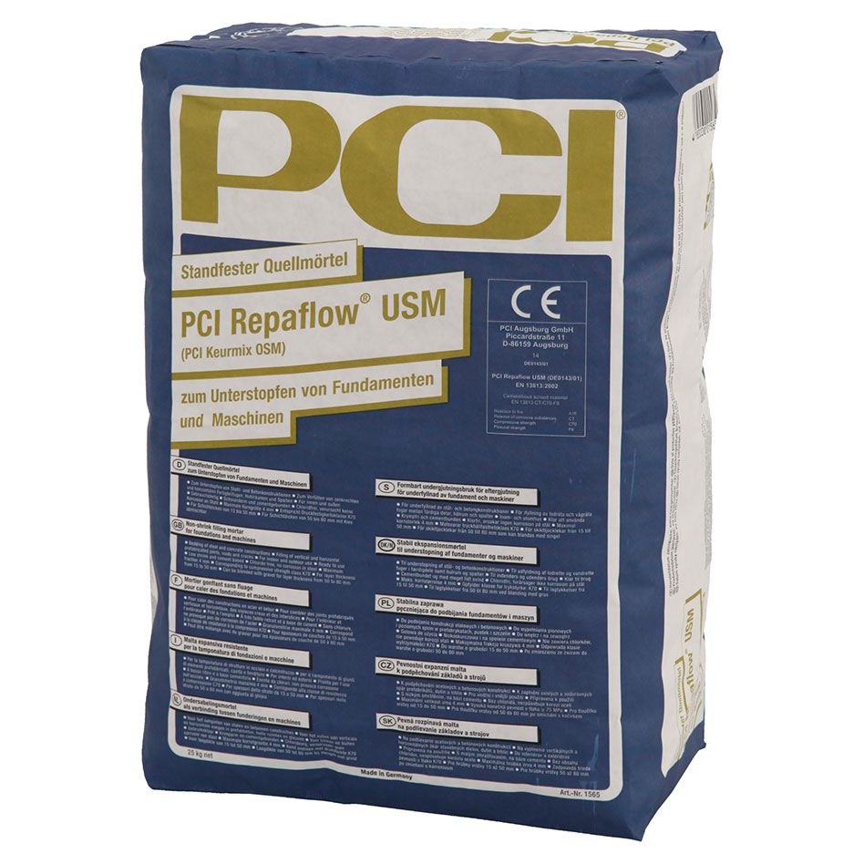 Mortier expansif non affaissant PCI Repaflow USM Gris Mortier günstig