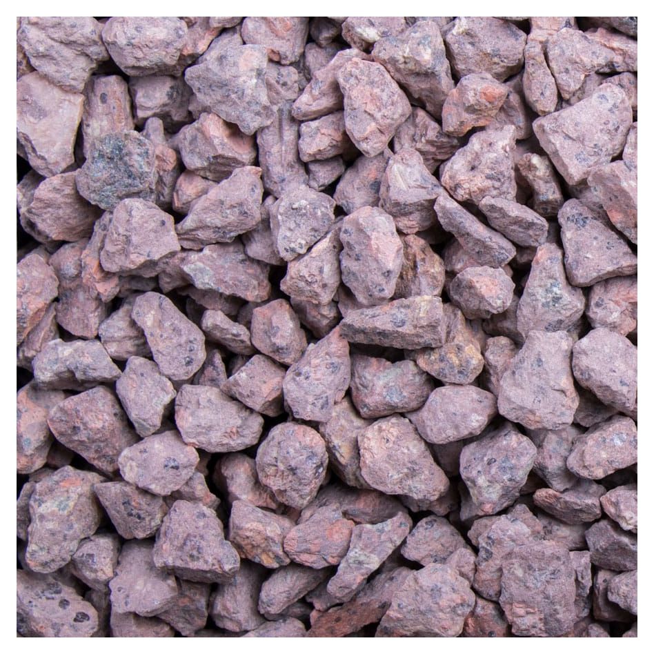 Ziersplitt Roter Porphyr, 250 kg (Bigbag), 1 Pack Image