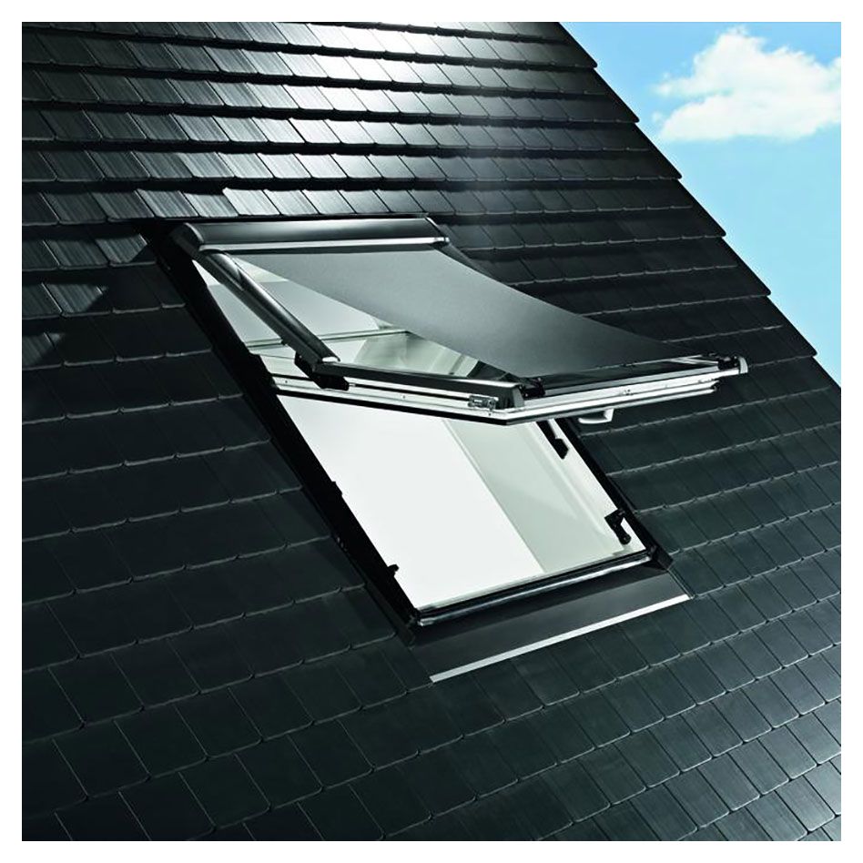 Fenêtre de toit Wellker R49 kit complet triple vitrage avec store ZAR, made by Roto, 94x140 cm (9/14)