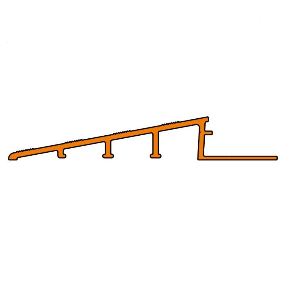 Schlüter-RENO RAMP AE Übergangsprofil Aluminium 20mm günstig