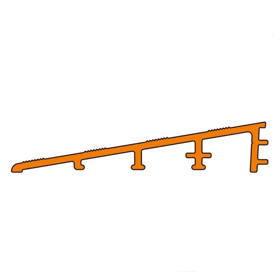 Schlüter-RENO RAMP K Übergangsprofil Aluminium 12,5mm günstig