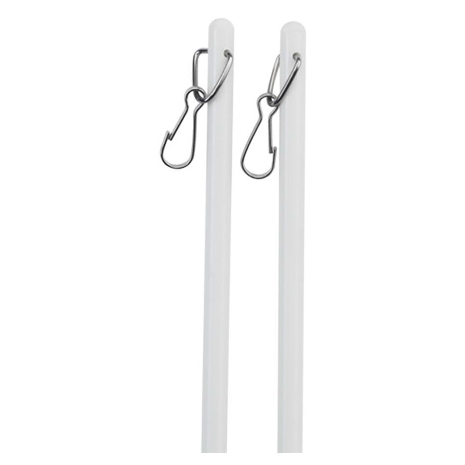 Windhager Schleuderstab 150 cm weiss 2 Stück günstig