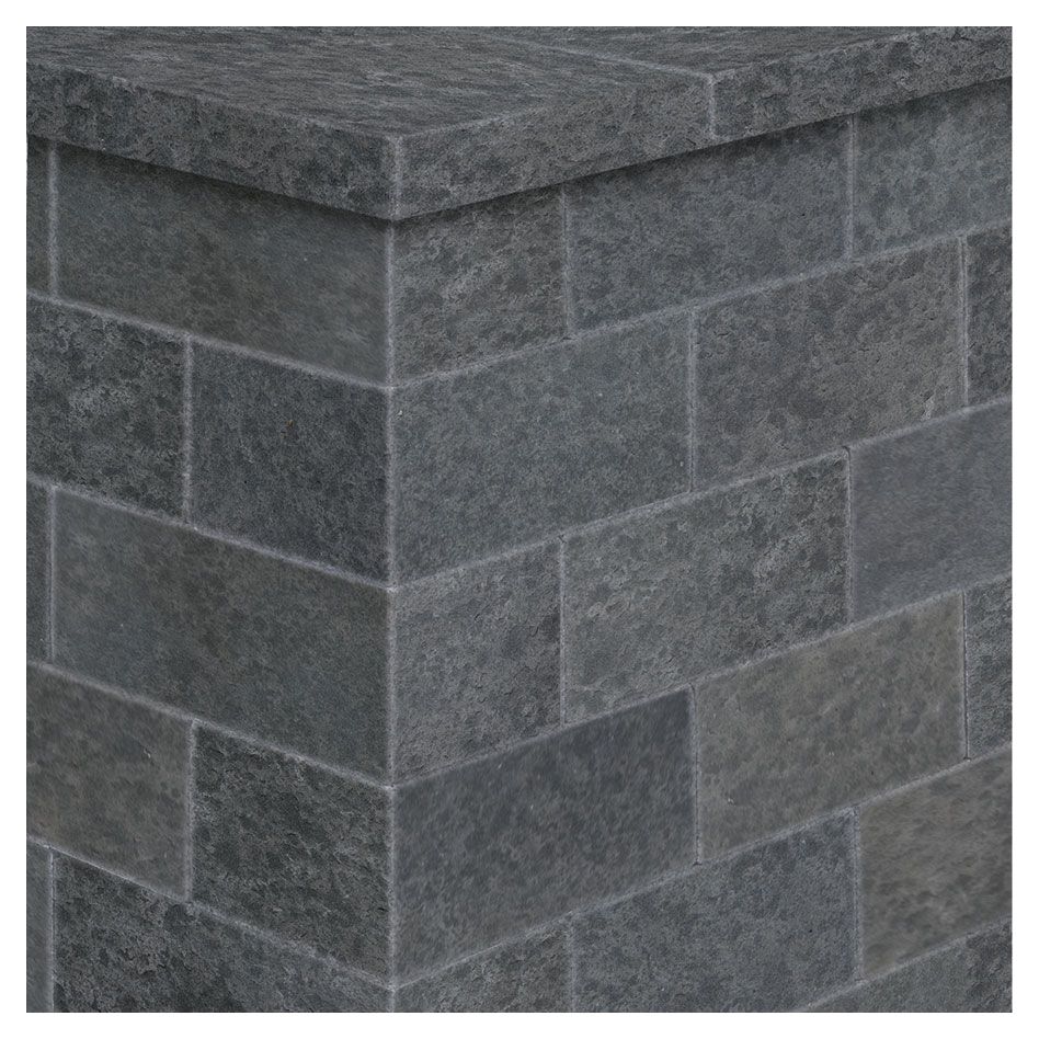 Seltra Natursteine Universalstein SANOKU® ELEGANCE satiniert Basalt anthrazit-schwarz günstig