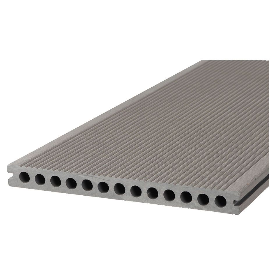 TraumGarten Terrassendiele 23x240mm DreamDeck WPC Plus XL grau günstig