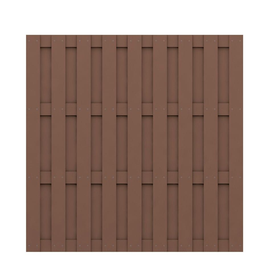 Panneau brise-vue composite , TraumGarten JUMBO WPC, marron günstig