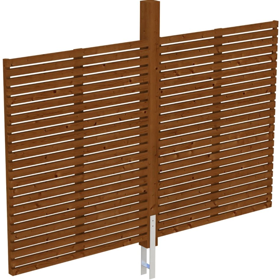 Skan Holz Rückwand Leimholz für Carport Spessart Nussbaum günstig