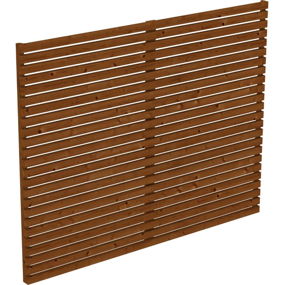 Skan Holz Seitenwand für Carport Spessart Nussbaum günstig