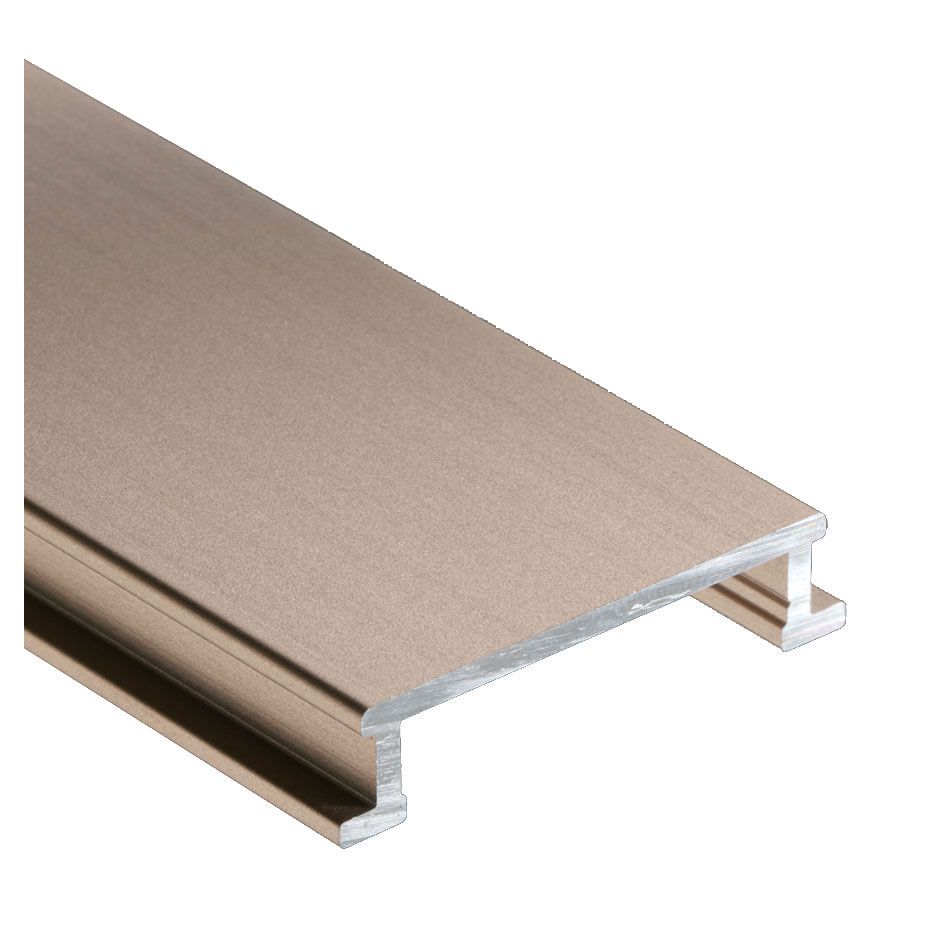 Schlüter-DESIGNLINE AK Dekoprofil Aluminium Kupfer-Optik eloxiert, 25mm breit günstig