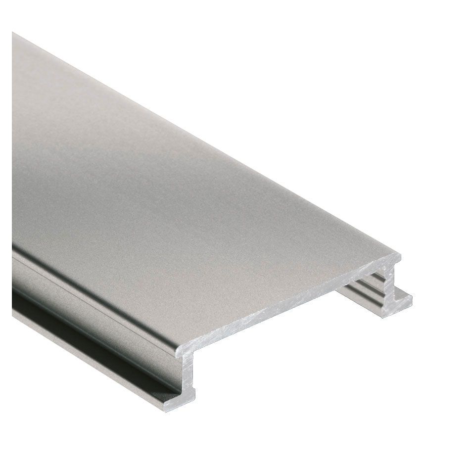 Schlüter-DESIGNLINE AT Dekoprofil Aluminium Titan matt eloxiert, 25mm breit günstig