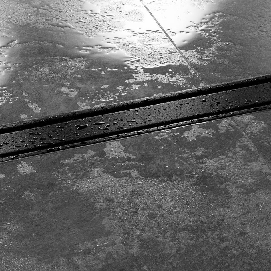 Schlüter-KERDI-LINE-A MGS Couvercle de caniveau de douche V4A Acier inoxydable, 800 mm