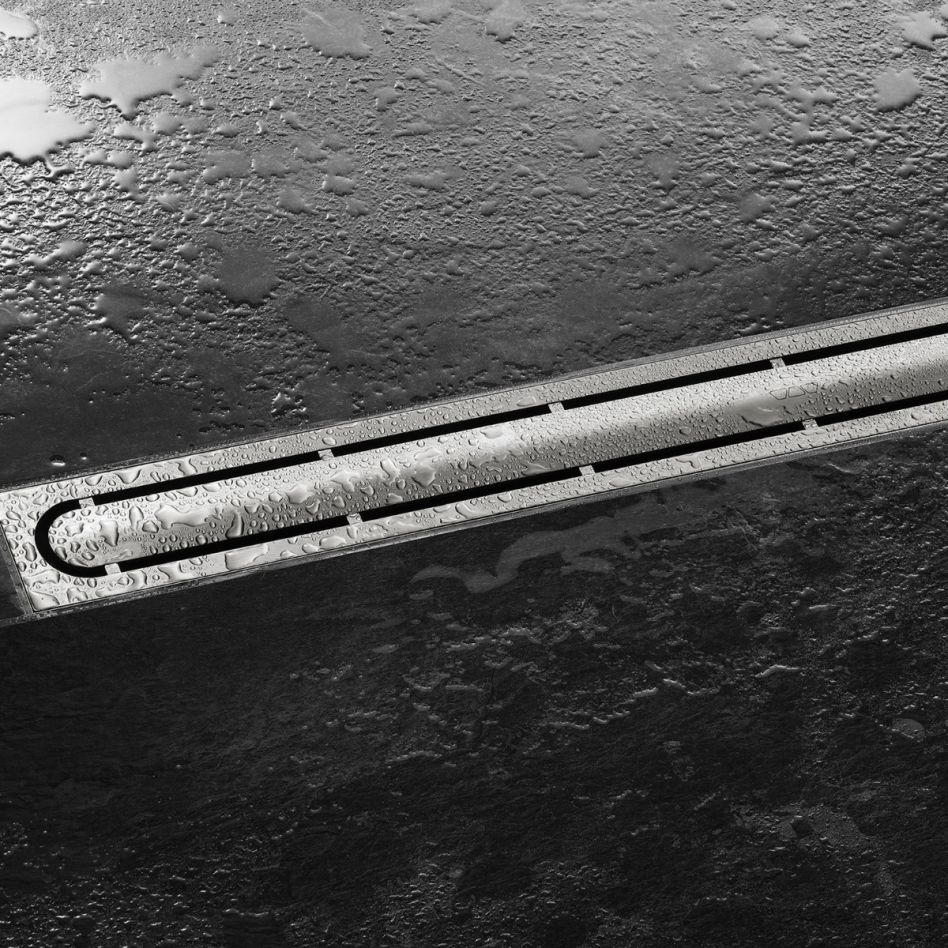 Schlüter-KERDI-LINE-IF-G EB Caniveaux de douche V4A Acier inoxydable, 800 mm