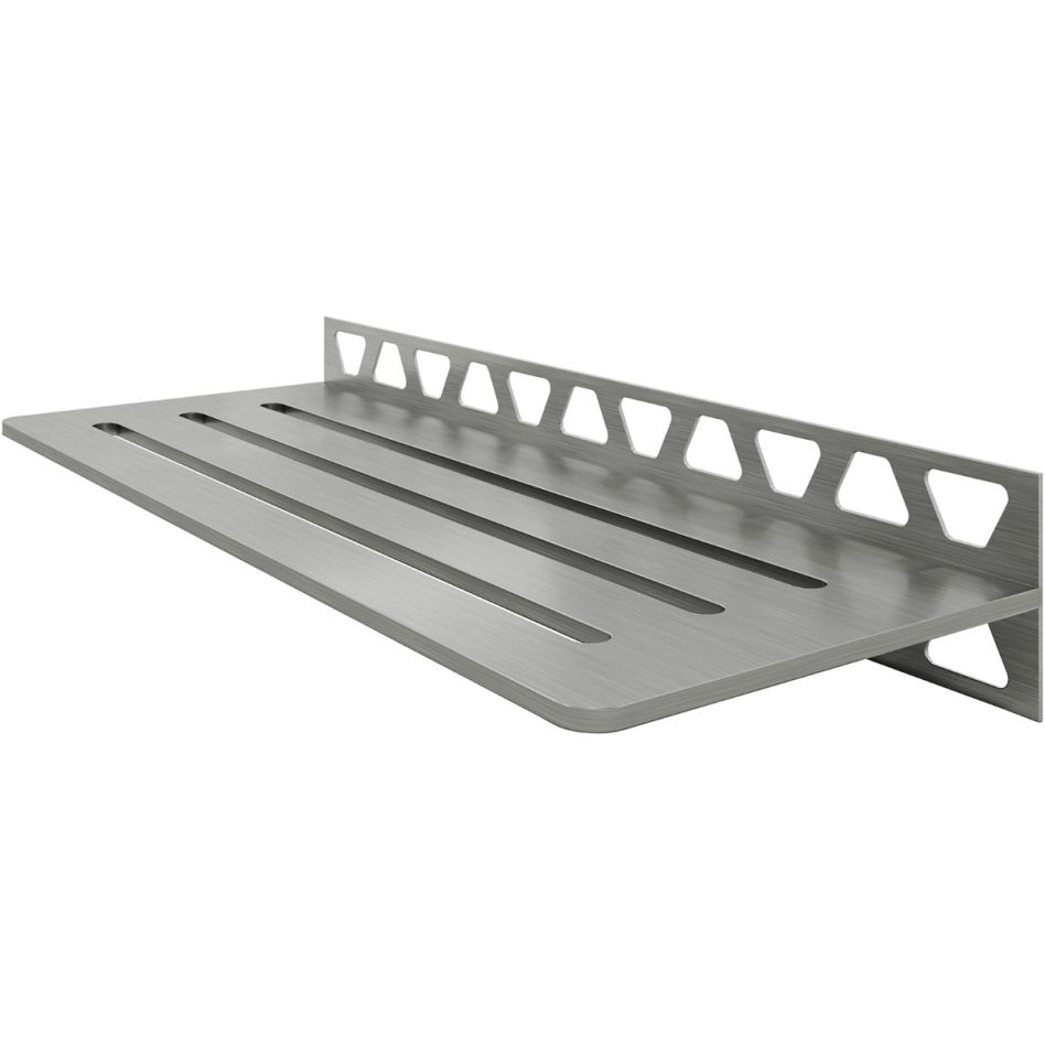 Tablette de douche Schlüter-SHELF-W-S1 EB WAVE acier inoxydable brossé günstig
