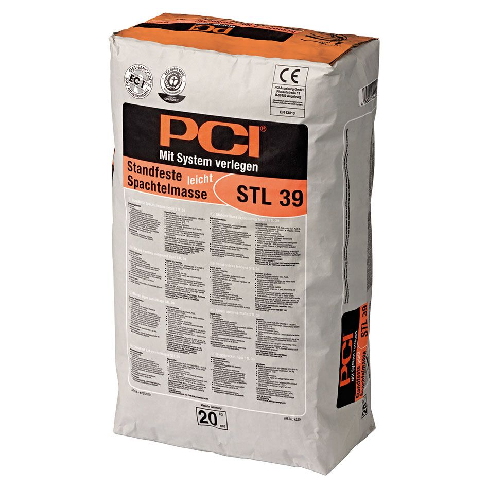 PCI STL 39 Standfeste Spachtelmasse leicht Grau 20kg günstig
