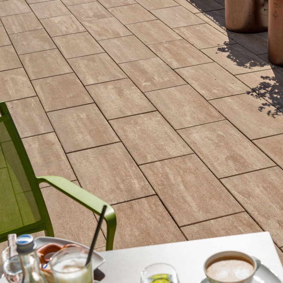 KANN Terrassenplatte Stratos canyonbraun, 1 Lage günstig