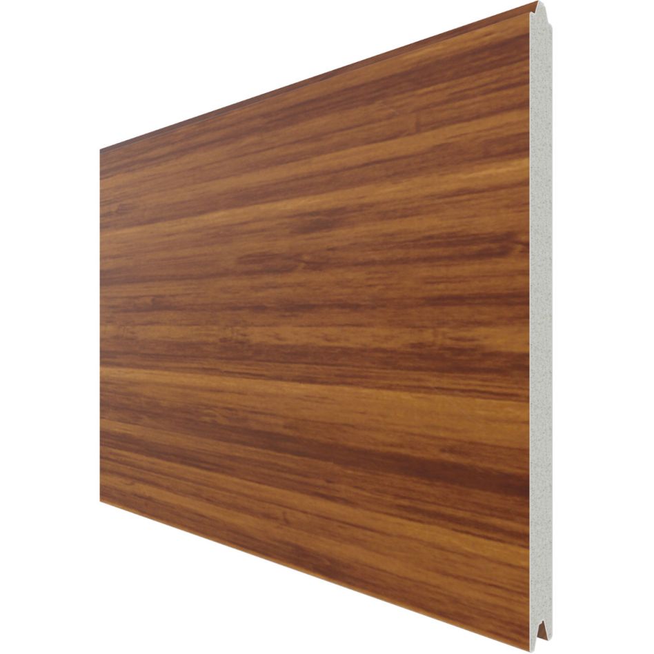 TraumGarten Sichtschutzzaun SYSTEM ALU XL Einzelprofil Bambus Sichtschutz Steckzaun Lamellenzaun, 238 cm Image