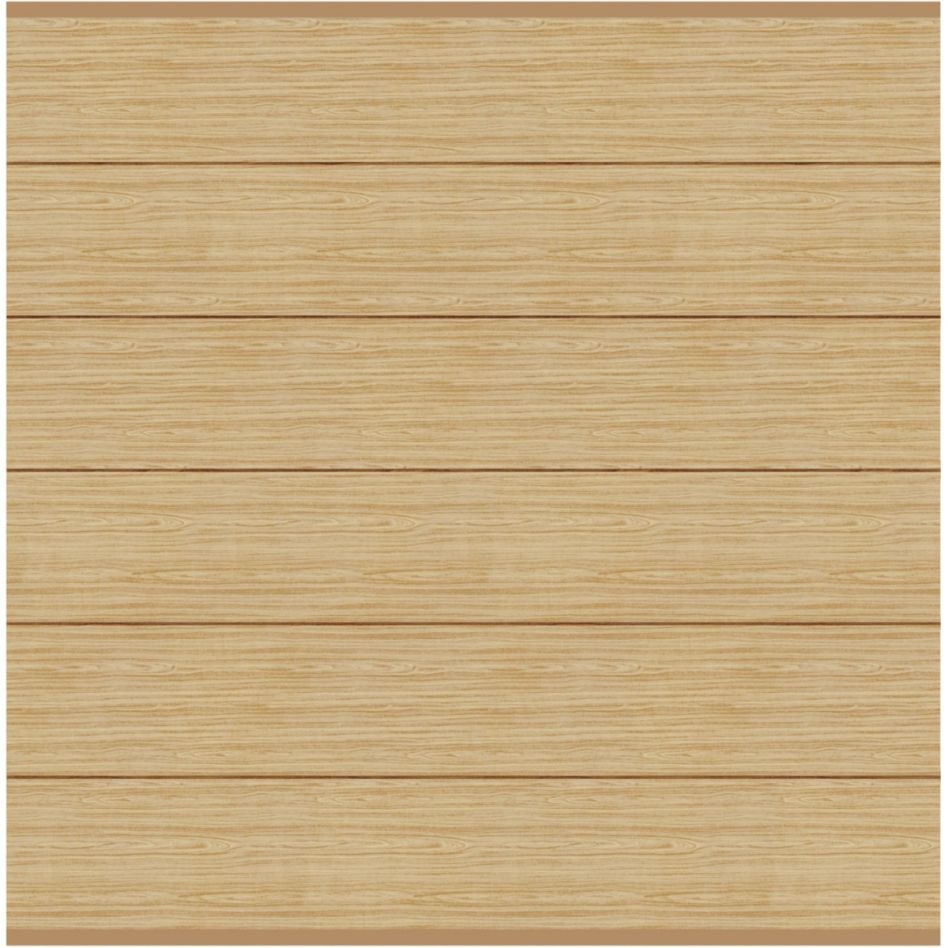 TraumGarten Sichtschutzzaun SYSTEM ALU XL Zaunfeld-Set lärche Sichtschutz Steckzaun Lamellenzaun Image