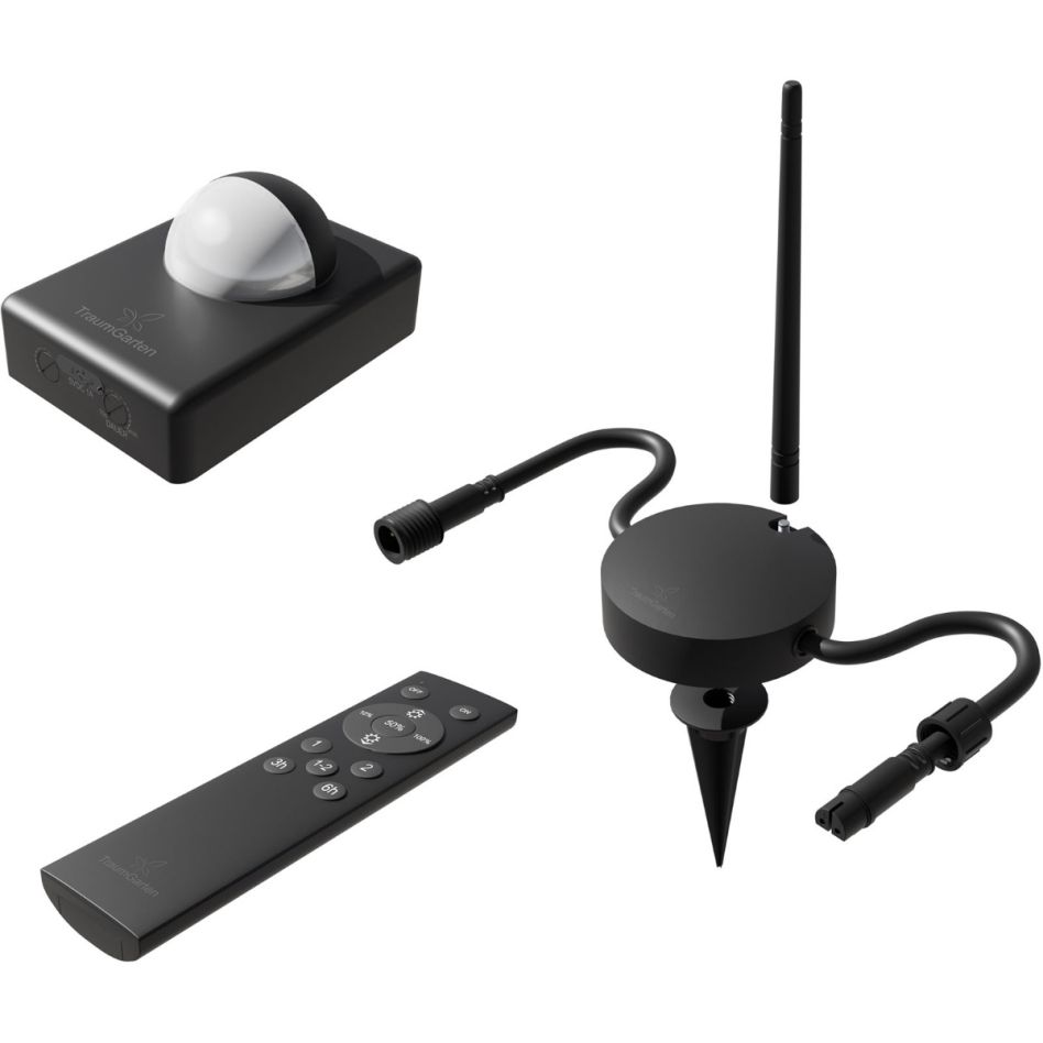 TraumGarten Système d'éclairage Kit Smart Control inclus télécommande, minuterie et détecteur de mouvement günstig