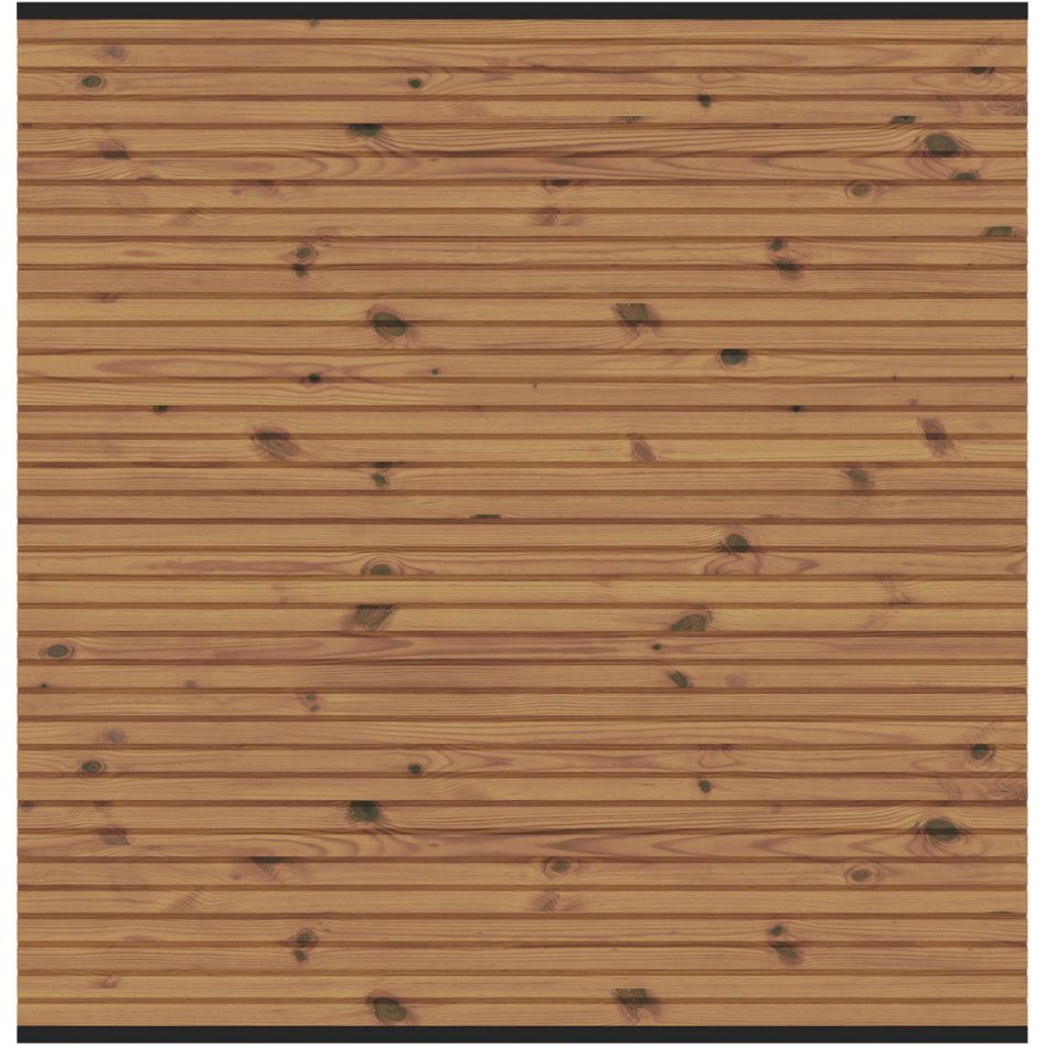 TraumGarten Sichtschutzzaun SYSTEM NEO Thermo-Holz Zaunfeld günstig