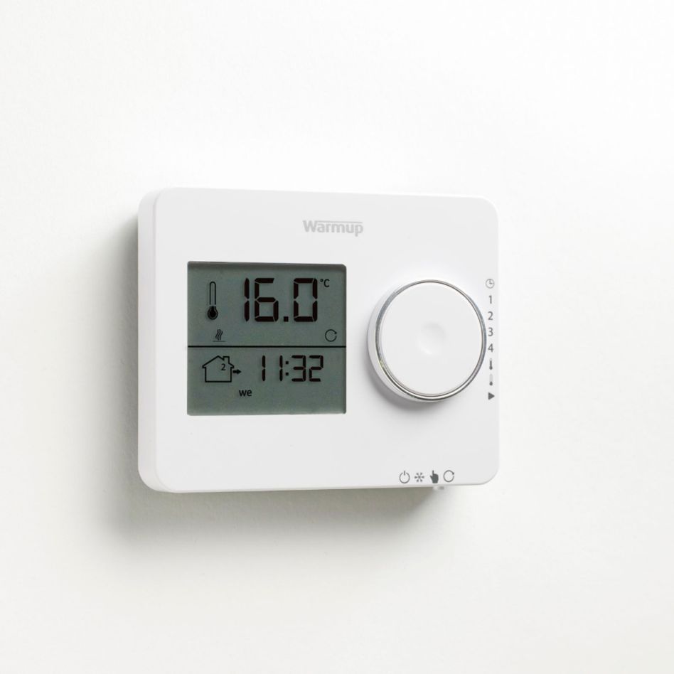 Warmup Tempo Digital Thermostat programmierbar weiß günstig