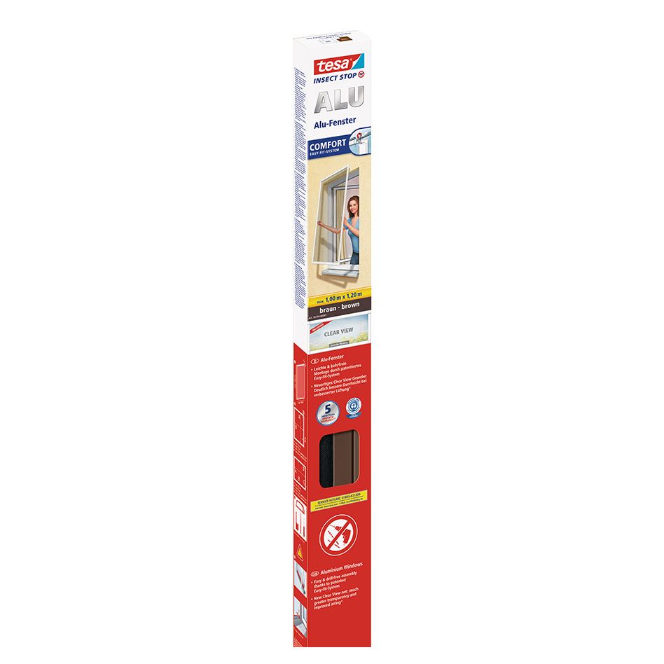Moustiquaire pour fenêtre Insect Stop Alu Comfort, Tesa günstig