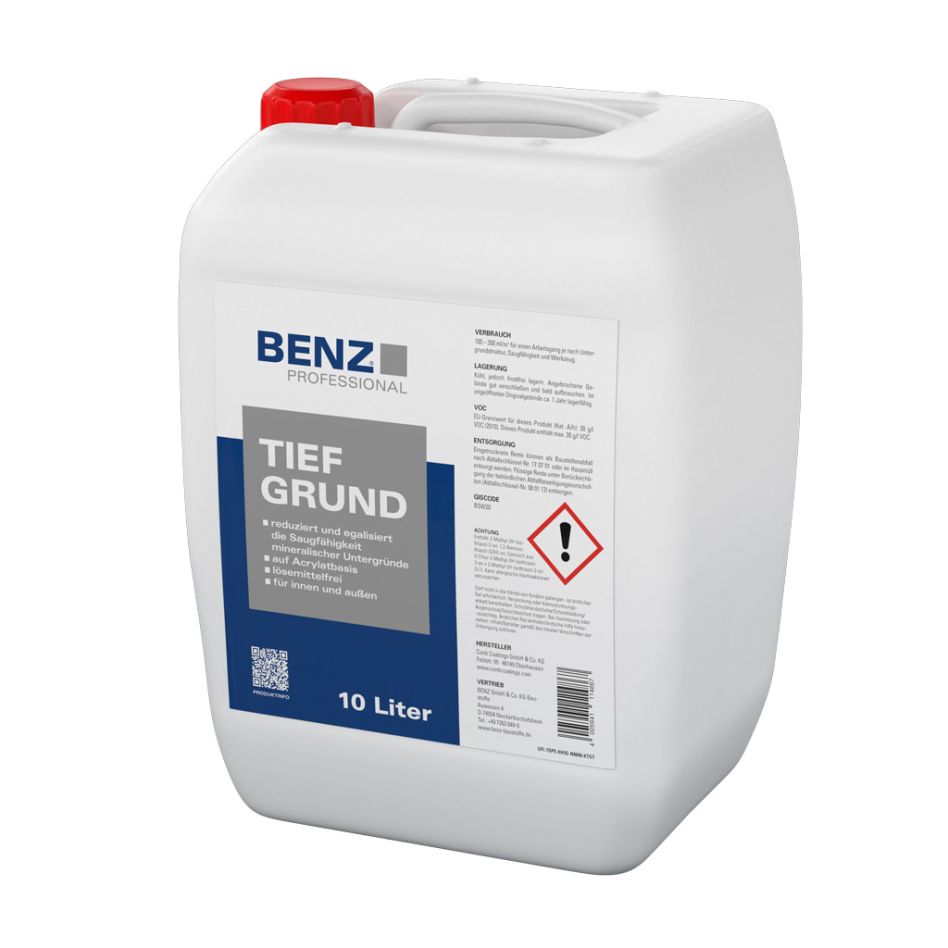 BENZ PROFESSIONAL Tiefgrund, 10 l