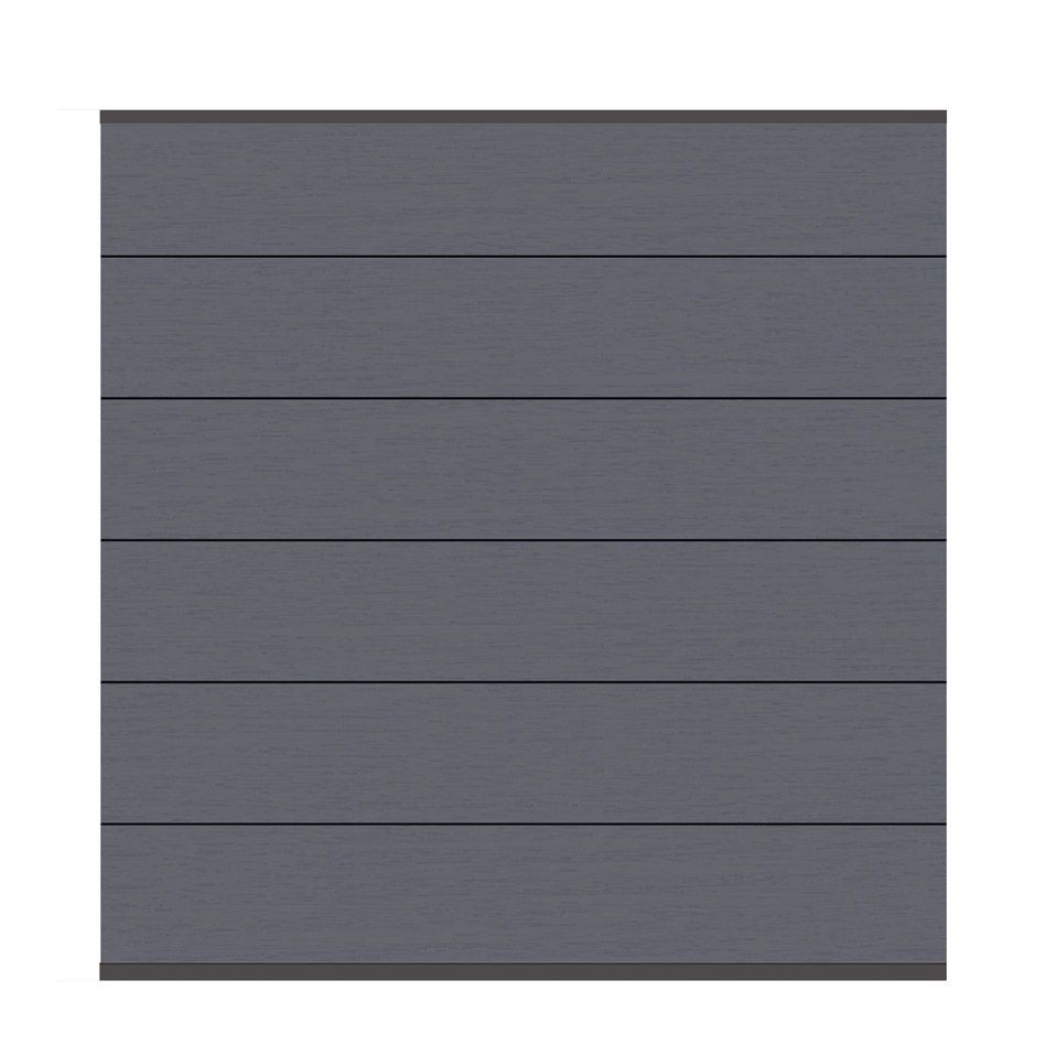 Panneau brise-vue composite, TraumGarten SYSTEM WPC XL anthracite, profil anthracite günstig