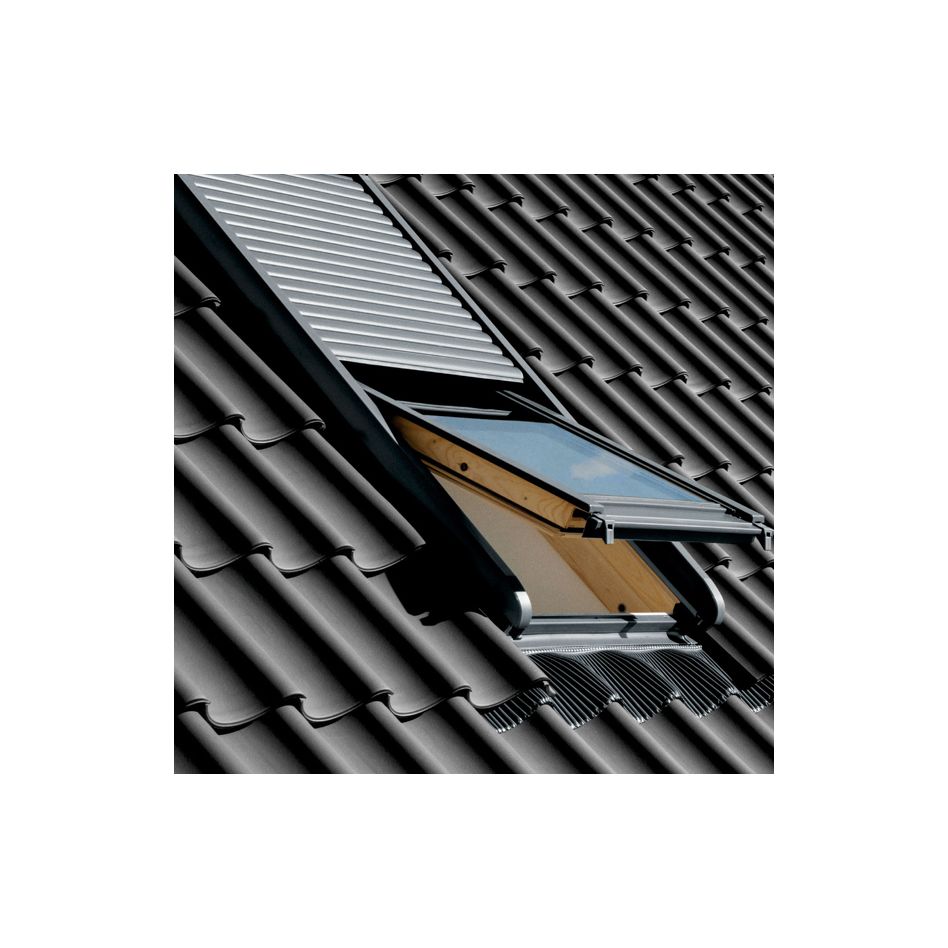 Volet roulant électrique VELUX SML 0000S en aluminium gris anthracite günstig