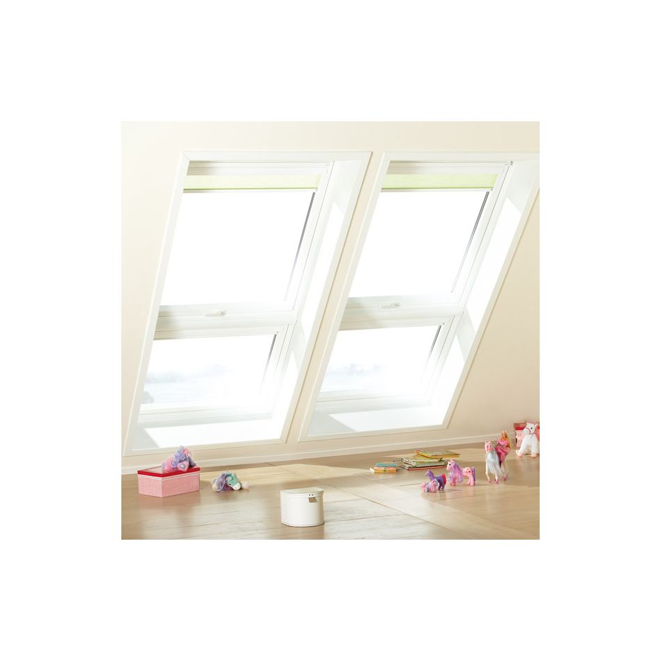 Verrières planes VELUX QUATTRO EverFinish vitrage ENERGIE PLUS, 78x118/92 cm (MK06)