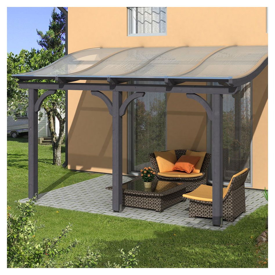 Skan Holz Terrassenüberdachung Venezia Terrassendach günstig