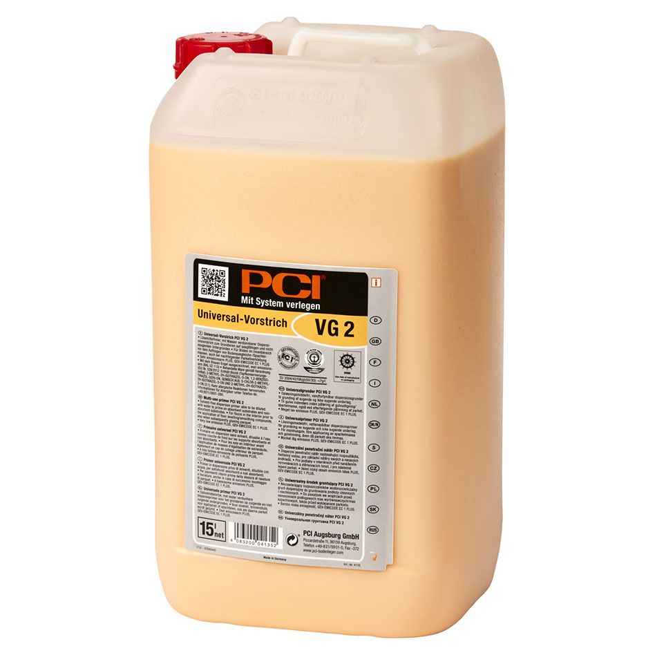 PCI VG 2 Universal-Vorstrich gelblich-Orange Anstrich Farbe Grundierung