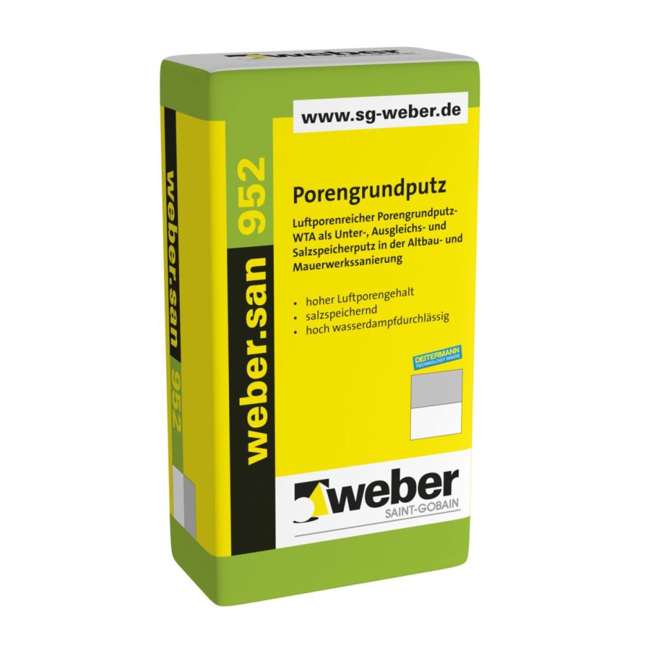 weber Kellerabdichtung weber.san 952 Porengrundputz günstig