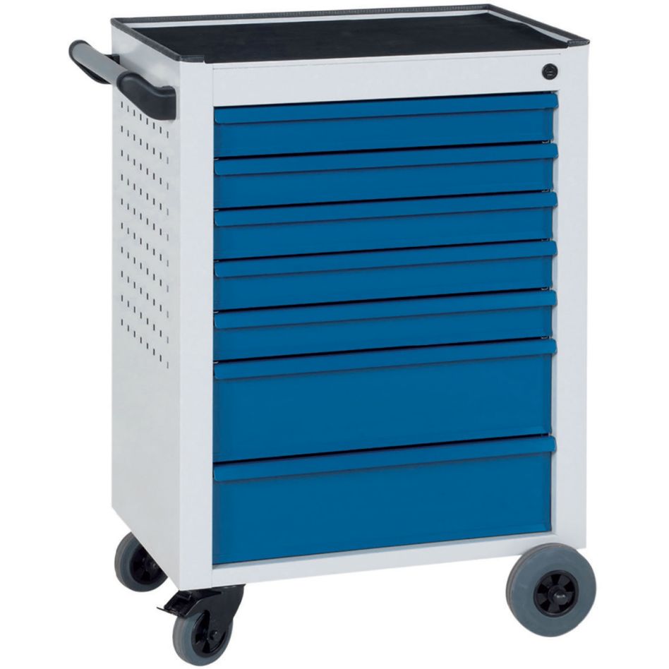 Wellker Werkzeugwagen Modell WDH, 9 Schubladen