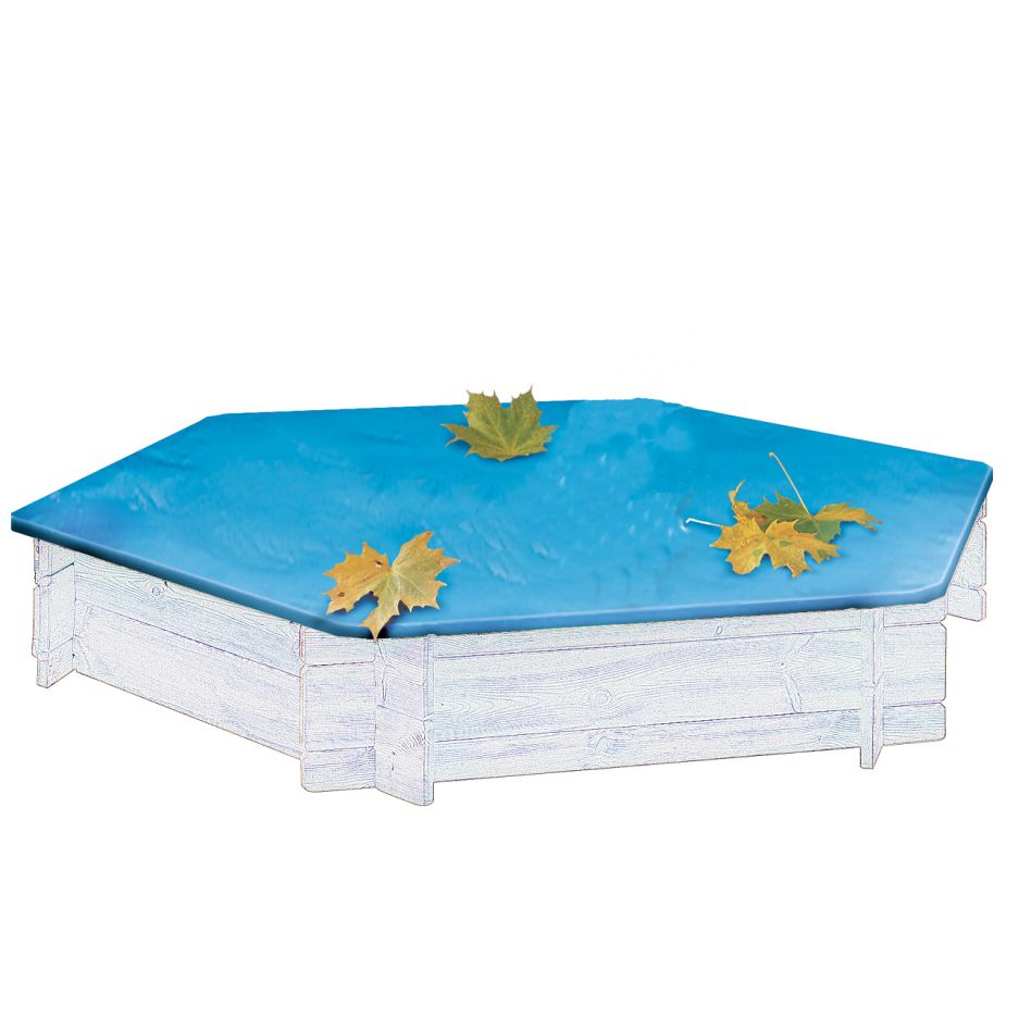 WINNETOO Abdeckplane - blau PE-Gewebe