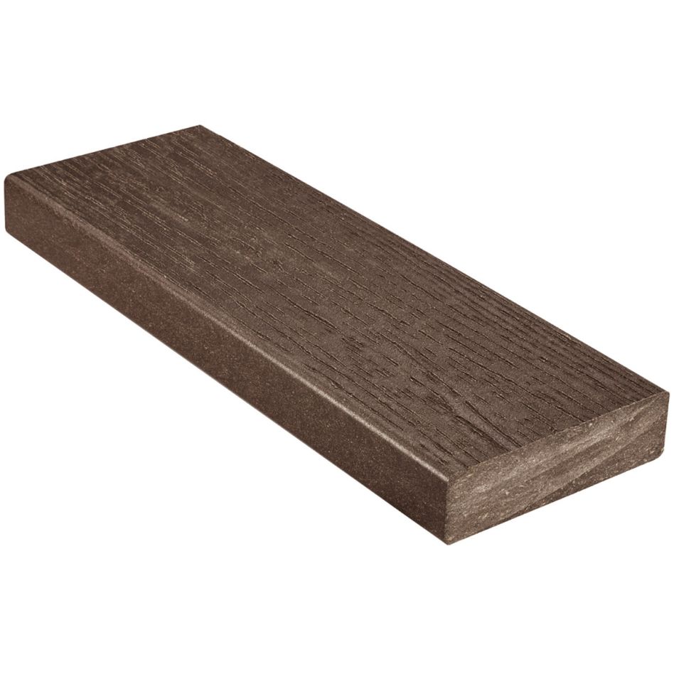 NATURinFORM WPC-Terrassendiele 38x140 mm DIE STARKE Tragbohle schwarzbraun Massiv günstig