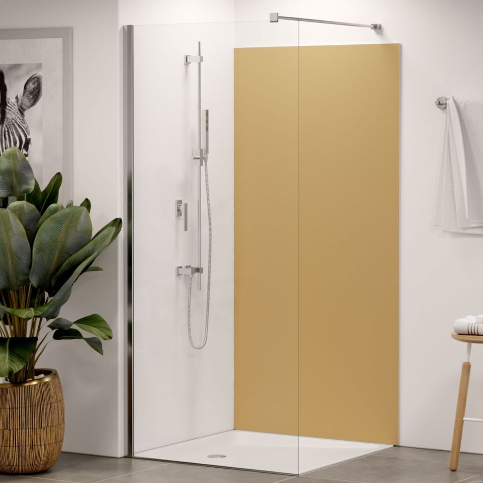 Panneau mural douche aluminium composite Winwall Basics sable günstig