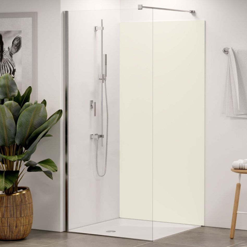 Panneau mural douche aluminium composite Winwall Trend beige günstig