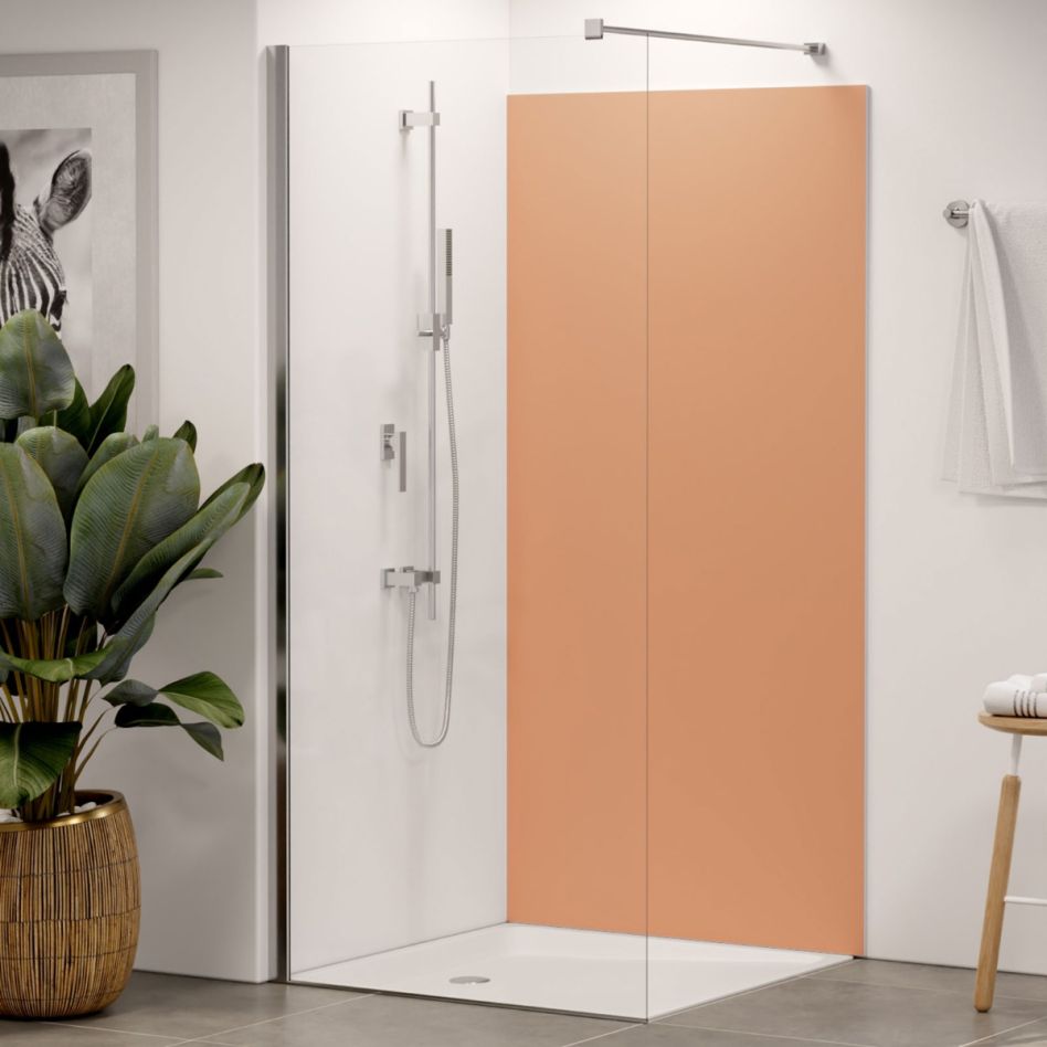 Panneau mural douche aluminium composite Winwall Trend saumon günstig