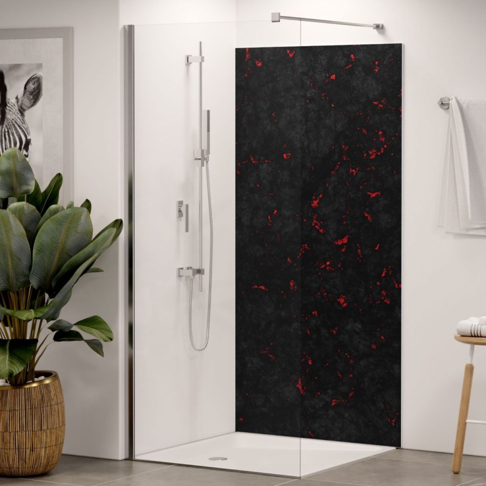 Panneau mural douche aluminium composite Winwall Lava günstig