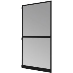 Windhager Insektenschutz Expert Fliegengitter Rahmen Tür Anthrazit mit automatischer Schliessfunktion