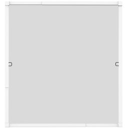 Windhager Insektenschutz Rahmenfenster Click & Protect 130x140 cm Weiß Säge frei montierbar, stufenlos einstellbar, mit Dichtungsbürste