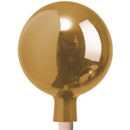 Windhager Rosenkugel mundgeblasen verspiegelt gold jede Kugel ein Einzelstück - mundgeblasen