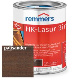 Remmers HK-Lasur 3in1 palisander RC-720 Hochwertige Holzlasur auf Lösemittelbasis - zuverlässiger Schutz vor Feuchtigkeit im Außenbereich
