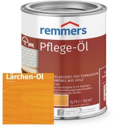 Remmers Pflege-Öl lärche Pflegendes Öl für Holz im Außenbereich - dekorativ & lösemittelbasiert