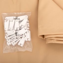 Windhager Sonnensegel-Seilspanntechnik Sand aus hochwertigen Segelstoff, guter UV-Schutz