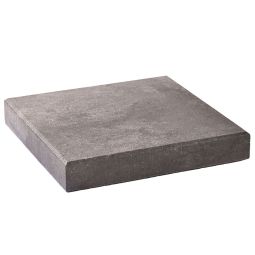 WESERWABEN Gartenmauer Trend-Line Pfeilerabdeckung Anthrazit nuanciert, glatt Moderne Pfeilerabdeckung in nuanciertem Anthrazit, 36,5x36,5x6 cm