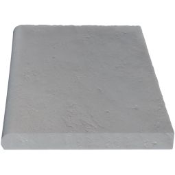 WESERWABEN Beckenrandstein Margo flach Element gerade Perlgrau Natursteinoptik 49,5x31x3,2 cm